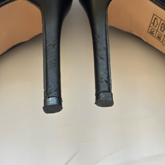 Catherine Malandrino Black Studded Ankle Boots Gold Studs Size 6.5 M - Picture 11 of 16